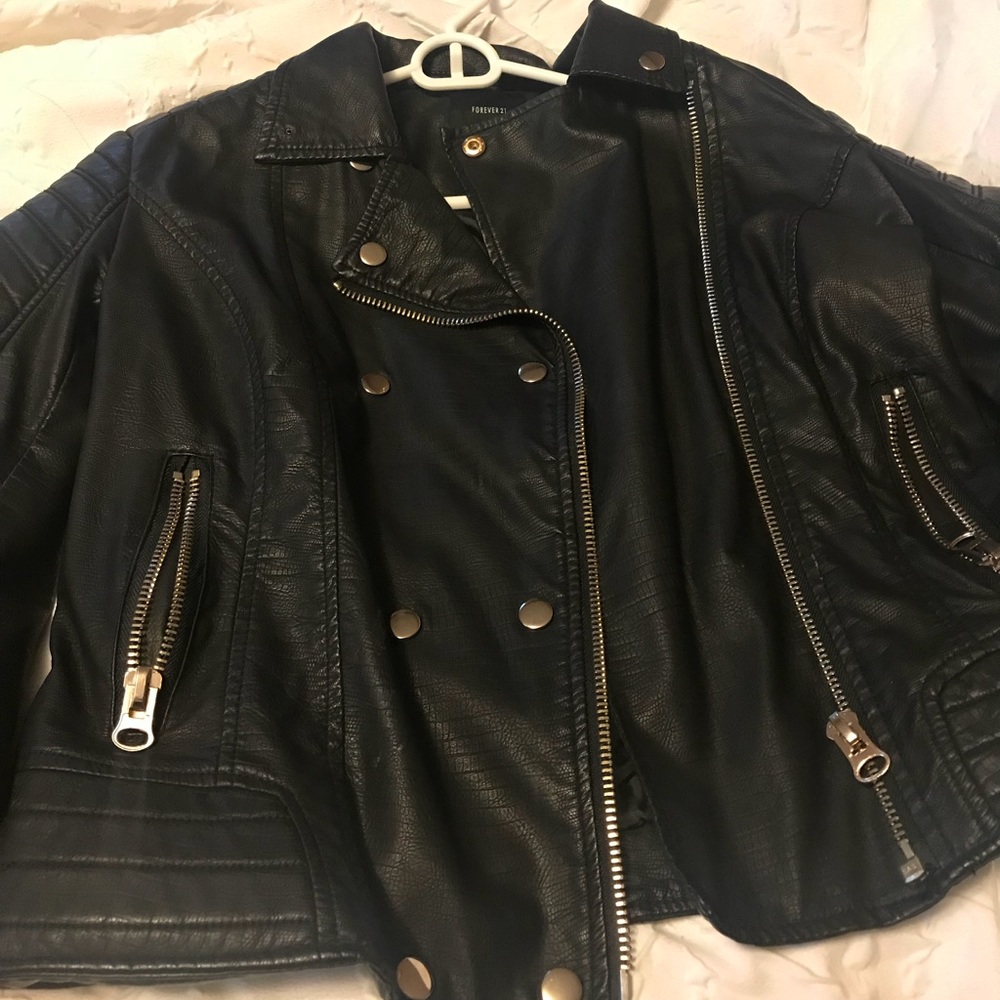 Leather jacket